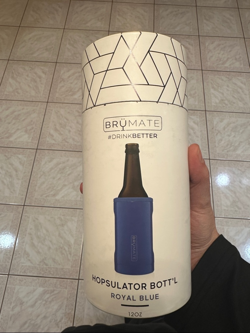 BrüMate Hopsulator Bott'l Insulated Bottle Cooler — Royal Blue